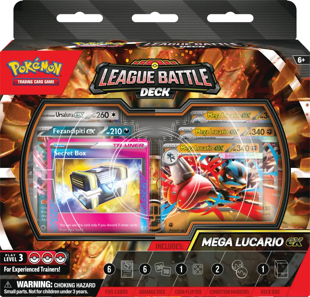 MEGA LUCARIO EX BATTLE DECK