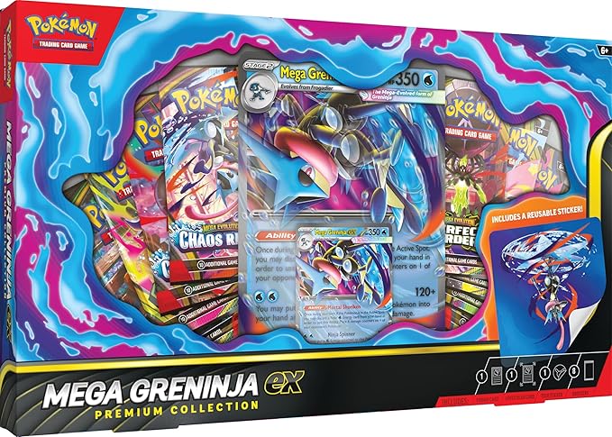 MEGA GRENINJA EX PREMIUM COLLECTION